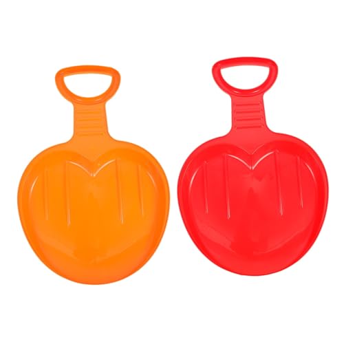 Peplaytal 2-teiliges Ski Board Set (Orange/Rot)