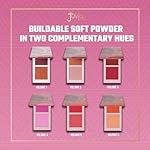 Juvia's Place Blushed Duo Blush Volume4 - Two Tone Pigmented Buildable Pressed Mineral Powder - Rosy Natural Cheeks Matte Fresh Finish for All Skin Color - Image 4
