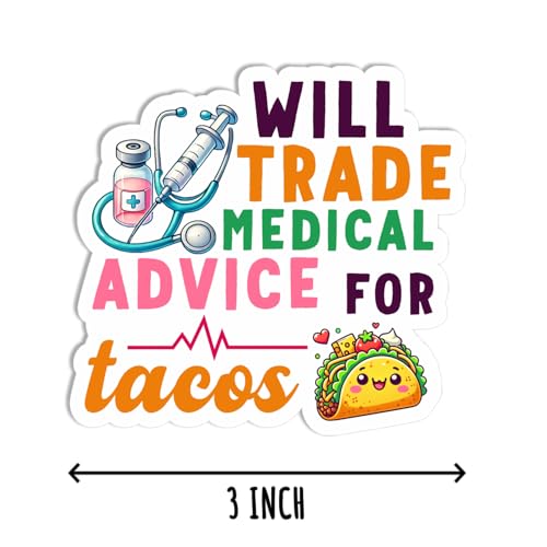 Calcomanías de tacos resistentes al agua para personalizar vasos, termos y fundas de celular 3