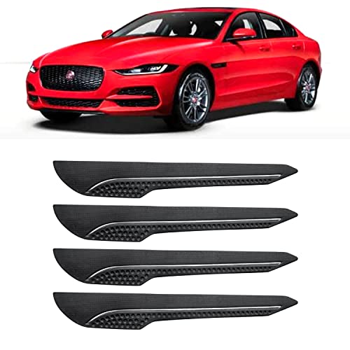 Image of AOSIS-Car Bumper Protector /Bumper Guard for Jaguar XE with Single Chrome Stripe (4-Pcs)
