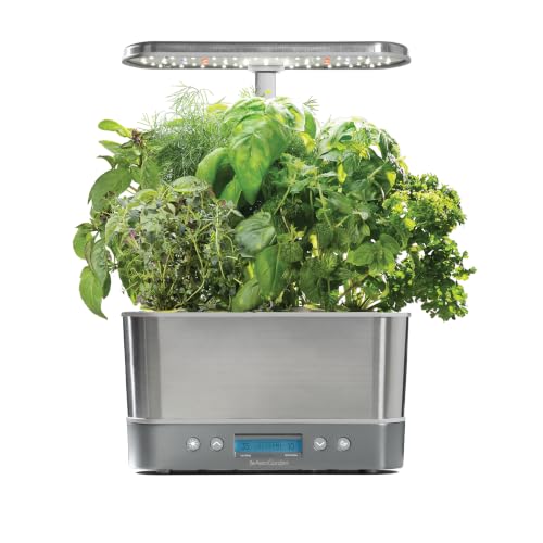 AeroGarden Harvest Elite, Stainless Steel