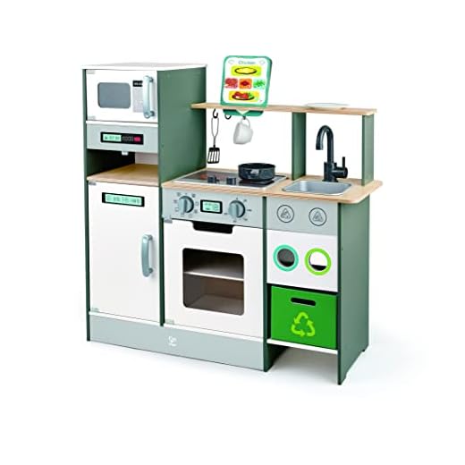 Hape - E3178, Cocina prepara y Servir con freidora con Ventilador