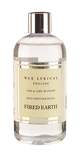 WAX LYRICAL Reed Diffuser Refill 250ml Chai & Lime Blossom, Bianco, 15cm x 6cm