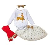 ✿ Práctico: los diferentes estampados se imprimen en la combinación para transmitir el significado de Navidad y añadir un significado especial. Es un traje de bebé muy interesante y práctico.