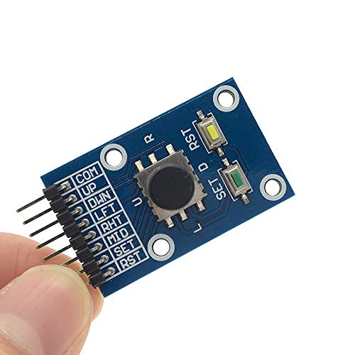 IndustrialField Five Direction Navigation Button Module MCU AVR Game 5D Rocker Joystick Independent Keyboard for Arduino Joystick Module