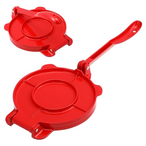 IMIKEYA 6 Inch Tortilla Press & Pizza Dough Maker - Heavy-Duty Aluminum Tortilla Press for