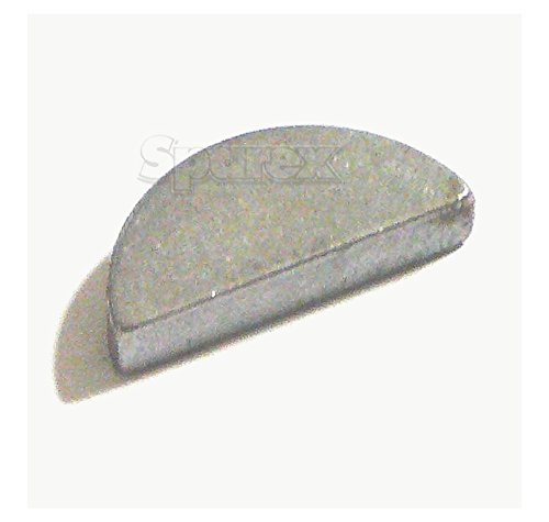 Sparex, S.2904 Woodruff Key, 3/32 X 1/2 For Various Makes