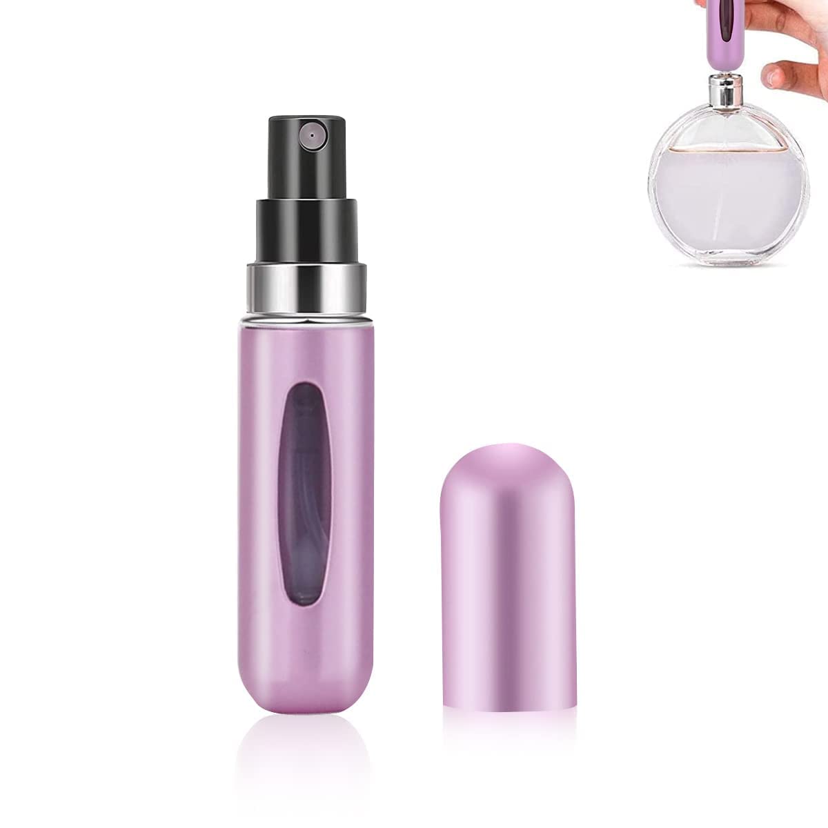 Atomizer Bottom Refill Scent Pump Case, Refillable Perfume Spray, and Portable Mini Refillable Perfume Atomizer Bottle. (Multicolor) (3)-image-0