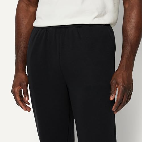 Image of Amazon Essentials Men's Regular Fit French Terry Open Bottom Sweatpants