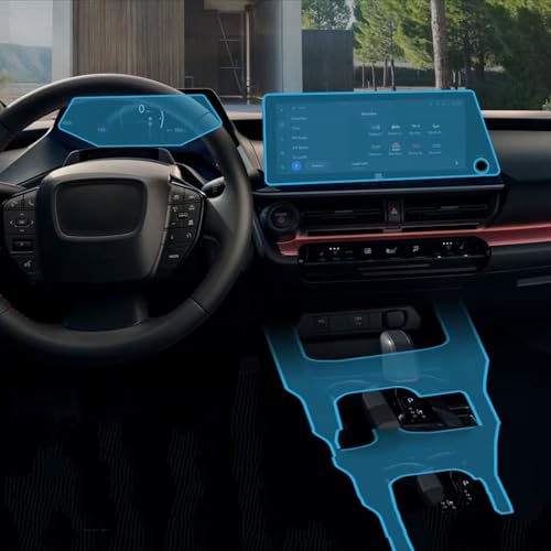 Film Écran Navigation Console Centrale pour Protéger votre Prius 2023-2024