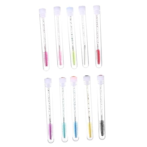 IWOWHERO Portable Mascara Tube 20pcs Simple Mascara Wands Easy to Use Makeup Tool