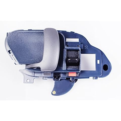 MYSMOT 15708045 Left Driver Side Inside Interior Door Handle Blue for Chevrolet GMC C1500 C2500 C3500 K1500 Suburban Tahoe Yukon 1995-1999 Front or Rear, GM1352102 Cover
