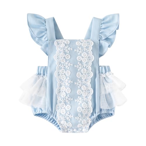 Adokioths Newborn Baby Girl Clothes Boho Lace Rompers Dress Floral Half First 1st Birthday Newborn Photography Outfits