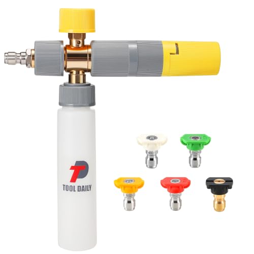 Tool Daily Foam Cannon, Small Foam Cannon for Pressure Washer