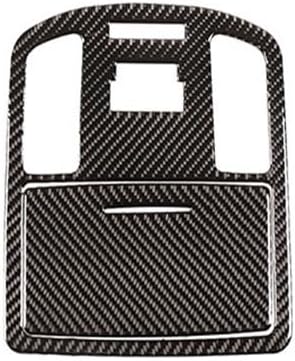 Car Panel Frame 2015-2021 Real Carbon Fiber Car Interio Door Panel Decoration Strip Sticker Accessories LHD/RHD