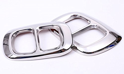 Tubos De Escape De Acero Inoxidable - 2 Unidades De 24mm, 130mm Largo, Con Abrazaderas