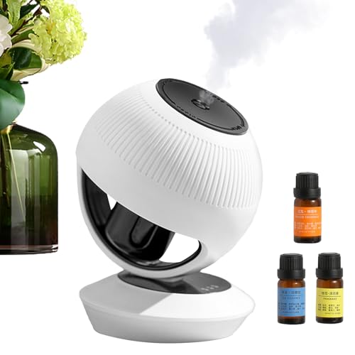 Petite boule blanche pour aromathérapie et diffuseur de voiture