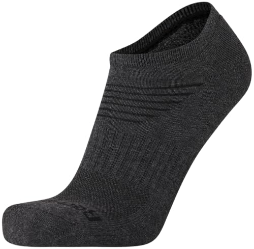 Reebok Men's Low Cut Socks - 12 Pack Performance Cushion Comfort No Show Socks - Breathable Athletic Socks for Men (6-12.5), Size 6-12.5, Solid Grey3