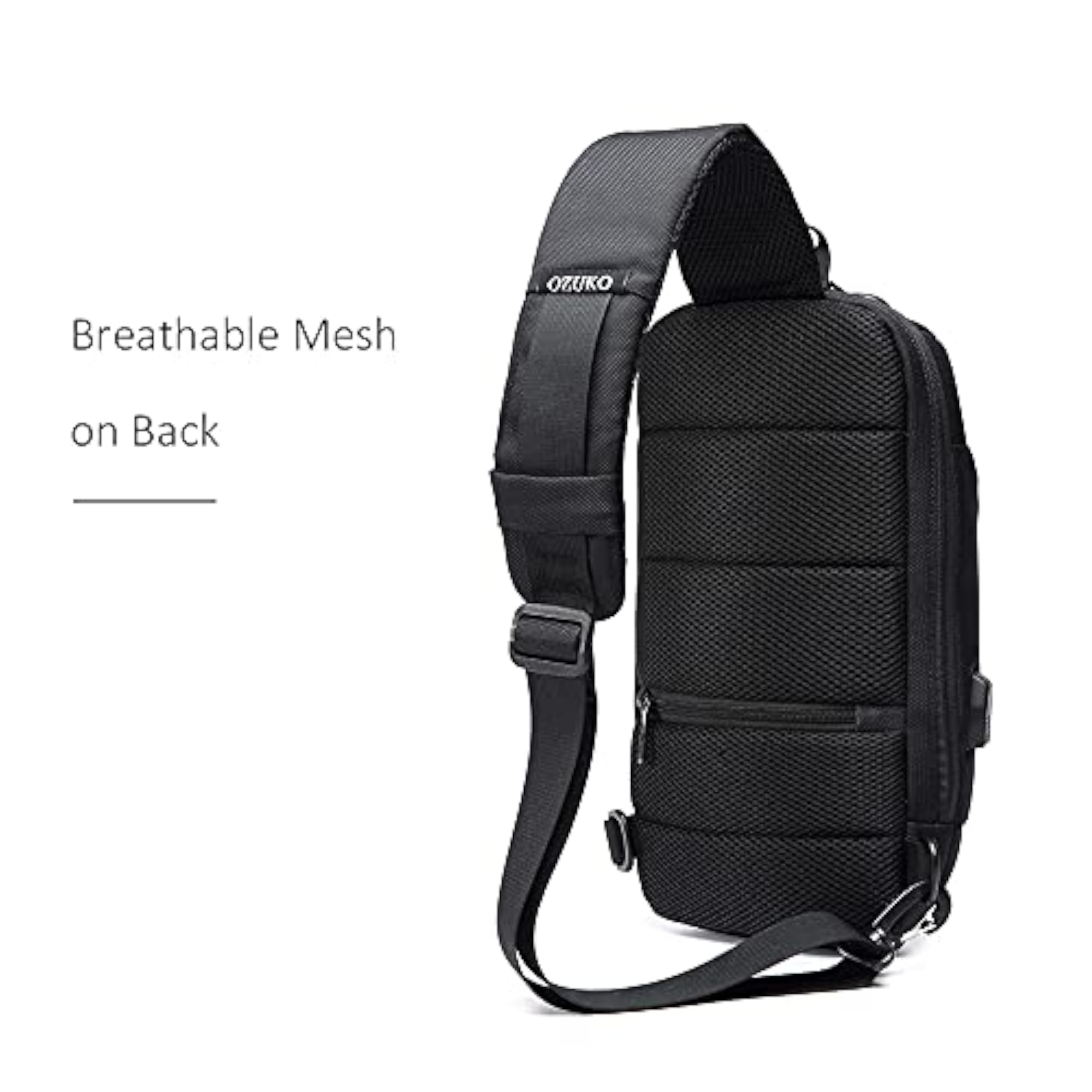 Men's Outdoor Water-Resistant Cloth Chest Pack