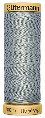 Hilo de Algodón Natural Gütermann 273yd - Slate miniatura 1
