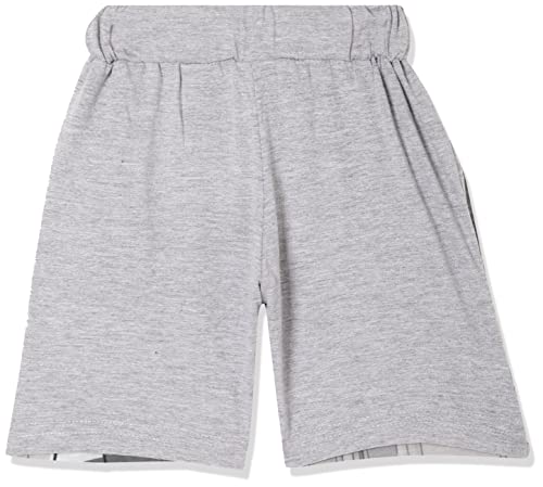 Image of wbb by Eteenz Baby Boys' Regular Fit Shorts (ESOS40561WBBSH Grey Mellange 18)