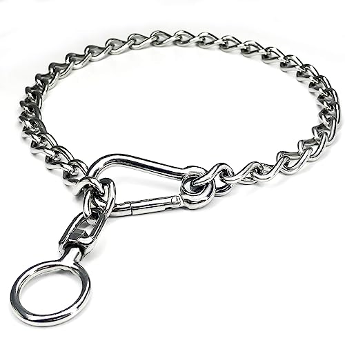 Stainless Steel Chew Proof Chain Collar