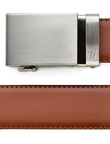 Image of Mission Belt Men's Leather Ratchet Belt, 40mm Metal Collection