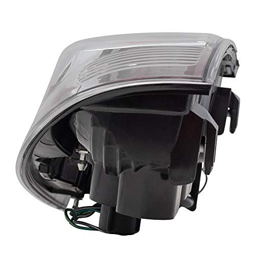 Brock Replacement Passengers Tail Light With Led Center Lens Compatible With 2005-2015 Tacoma Pickup Truck 8155004160 #TOP4