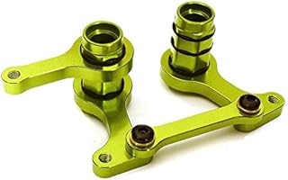 Integy RC Model C28342GREEN Alloy Steering Bellcrank Set for Traxxas 1/10 Bandit, Slash 2WD, F-15O Raptor