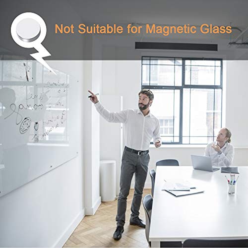 BUSATIA Magnete, 60 Stück Rund Magnets Mini Magneten für Magnettafel, Whiteboard, Magnetboard, Pinnwand, inkl. Aufbewahrungs Box (10x3 mm)