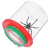 CVUTOVO 虫捕りご 持ち運び便利な拡大観察ボックス 向け中型軽量虫観察キット 拡大レンズ付き透明虫ご 実験学習用多目的コレクションケー