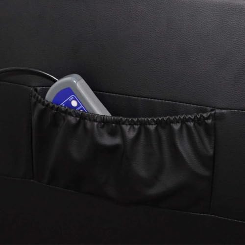 vidaXL Kunstleder Massagesessel Relaxsessel Massage TV Fernsehsessel + Heizung – Bild 5