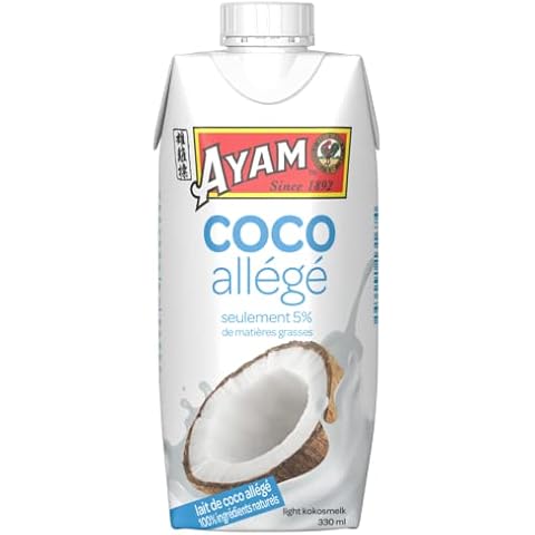Lait de Coco Allégé AYAM 330ml Cover