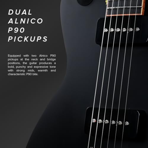 Image of Kadence ESH04-P90 Slowhand 39 inch Electric Guitar with Dual Alnico P90 Pickup