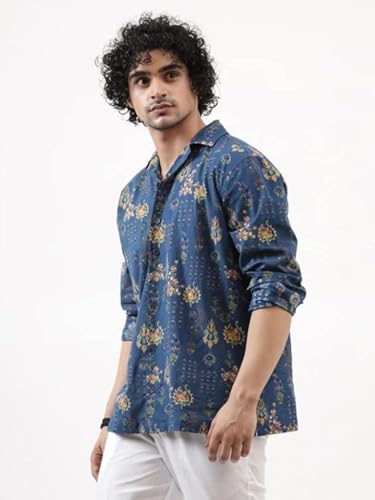 Image of DHRUVI TRENDZ Shirt for Men | Casual Stylish | Man's Printed | Half Sleeve | Foraml Shirts for Man | Men's Solid Slim Fit