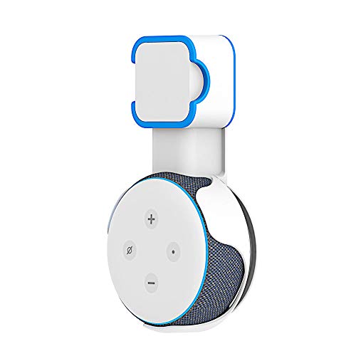 Support mural Echo Dot 3 pour cuisine et salon, gestionnaire de câble - 7