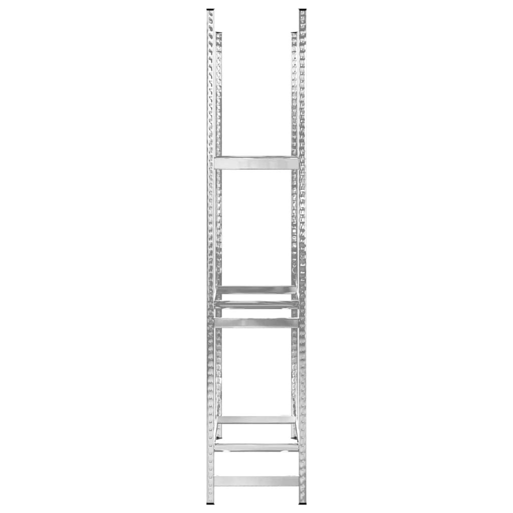 Regał na opony z 3 półkami o regulowanej wysokości, stalowy, 110 x 40 x 200 cm, wytrzymały regał garażowy do warsztatu, piwnicy, magazynu, organizacji