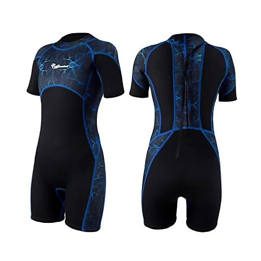 Summshall Neoprenanzug Kinder, 2.5mm Neopren Shorty Kinder Neoprenanzug Kurz Wärmender Neoprenanzüge Thermal Badeanzug für Mädchen und Jungen zum Tauchen, Schwimmen, Surfen