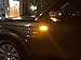 iJDMTOY Smoked Lens Amber Full LED Front Side Marker Light Kit Compatible With 2006-13 Range Rover Sport, 2008-09 LR2 Freelander, 2005-15 LR3 LR4 Discovery, 30-SMD LED, Replace OEM Sidemarker Lamps