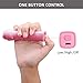 Snailax Cordless Back Massager Handheld - Rechargeable Wand Massager for Neck,Back,Shoulder Foot, Portable Body Massager, Adjustable & Multi-Purpose 3 Massage Heads (Pink)