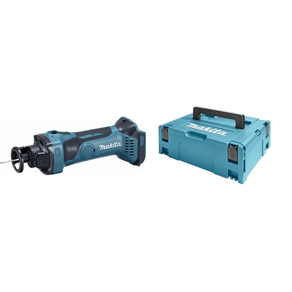 Makita DCO180Z, affleureuse plaque de plâtre, sans-fil 18V, Ø 6,35 mm