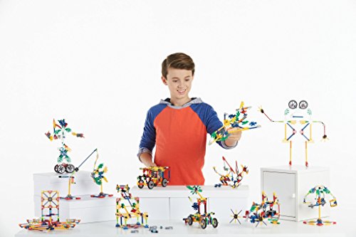 K'NEX Creation Zone Building Set 50 Model 417 Piece Educational Learning Kit with Storage Tub, Engineering Construction Toys for Kids 5+ Basic Fun 16511