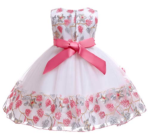 12M-8T Toddler Pageant Flower Girl Lace Dress Little Girls Party Wedding Formal Dresses3