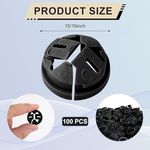 Connecteur de câble plastique pour sécuriser les fils de 0,9 cm dans une boîte électrique