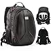 Price comparison product image OG Original Getaway Motorcycle Backpack Waterproof, Man, Hard Shell, Large Capacity, Expandable 35L-45L, Motorbike Helmet Bag, Helmet Rucksack, Antitheft, Reflective, USB, Laptop