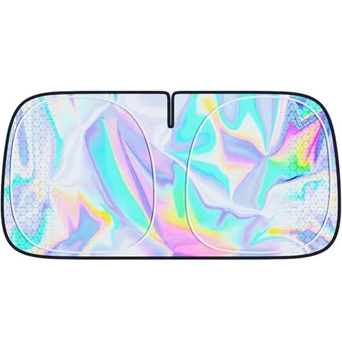 Pare soleil voiture pliable pour une couverture complète du pare brise réfléchissant