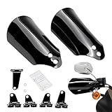Motorcycle Handguards Fits For 1996-2025 Harley Touring Road Glide Electra Glide Road King Softail Sportster Dyna Handguards Series Upgrade Bracket Wind Handguards | Motorcycle Accessories