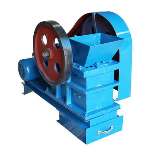 WYDDDARY Jaw Crusher Rock Crush Machine Electric Shatter Pulverizer for Ore Coal Stone 220V 2.2KW