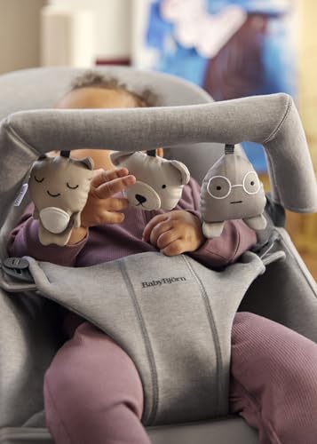 Image of BabyBjorn Toy for Bouncer, Soft Friends, Neutrals
