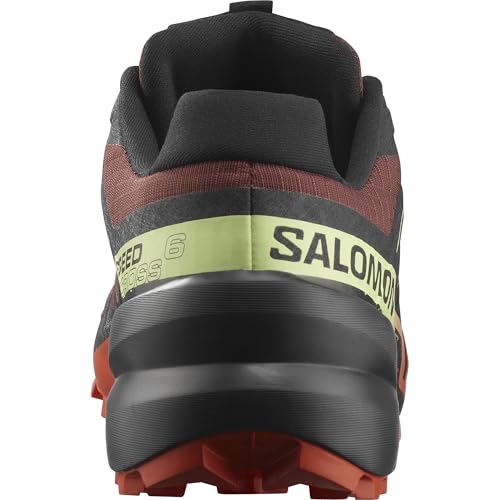 Image of Salomon Mens Speedcross 6 Rum Raisin /Cherry Tomato /Cognac 10.5 Medium